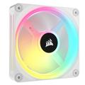 CORSAIR QX120 RGB 120MM FAN WHT 1PK