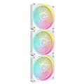 CORSAIR LX120 RGB 120MM WHT STARTER KIT