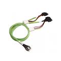 BROADCOM 1M CABLE SLIMSAS TO TWO U.2