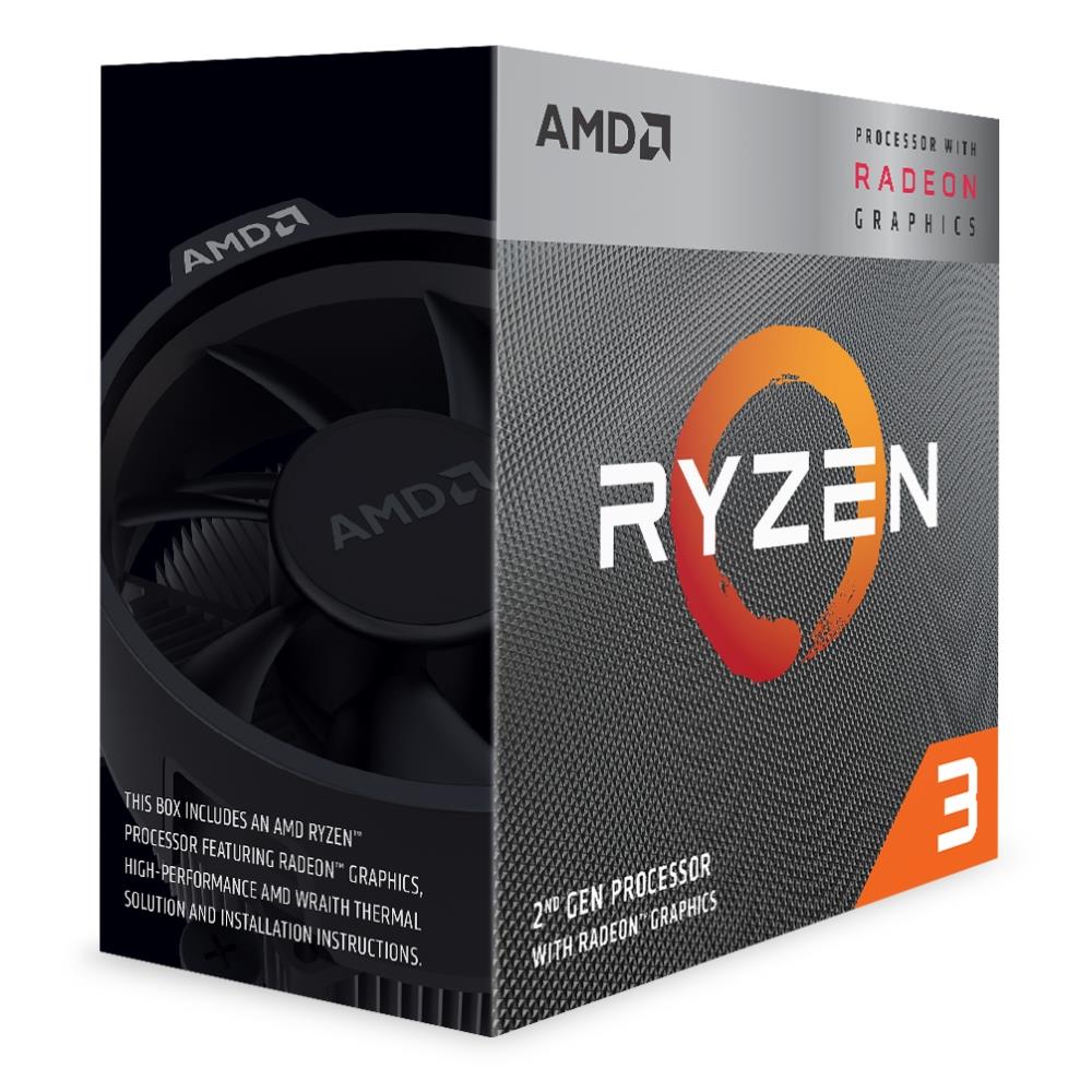 AMD RYZEN 3 3200G AM4 RET WRAITH STEALTH
