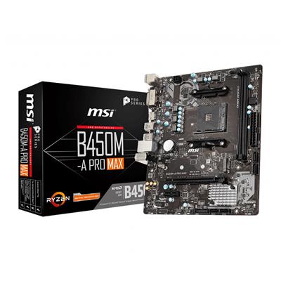 MSI AM4 B450M-A PRO MAX M-ATX