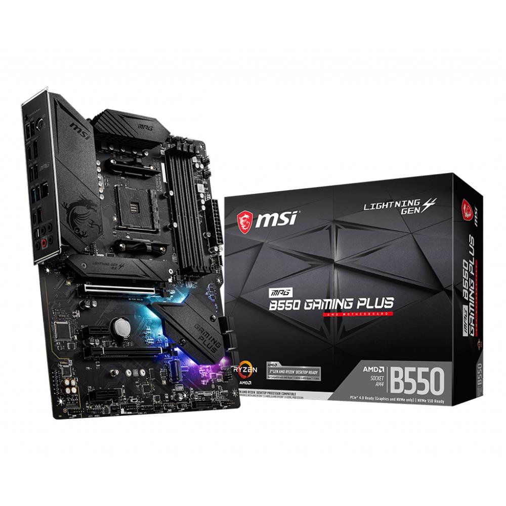 MSI AM4 MPG B550 GAMING PLUS