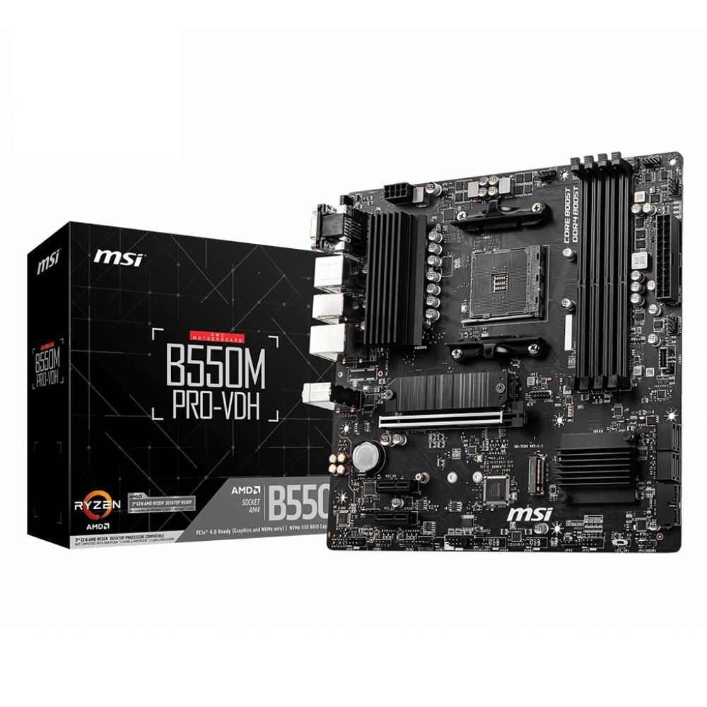 MSI AM4 B550M PRO-VDH M-ATX