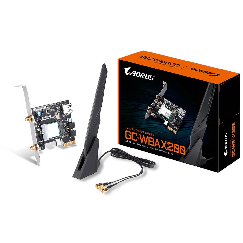 AORUS NIC/BT W/L PCI-E GC-WBAX200