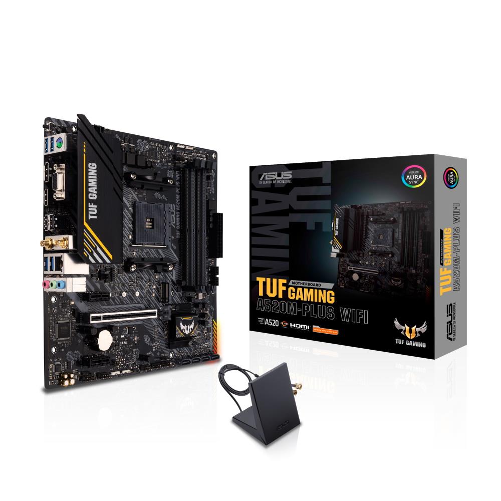 ASUS AM4 TUF GAMING A520M-PLUS WIFI MATX