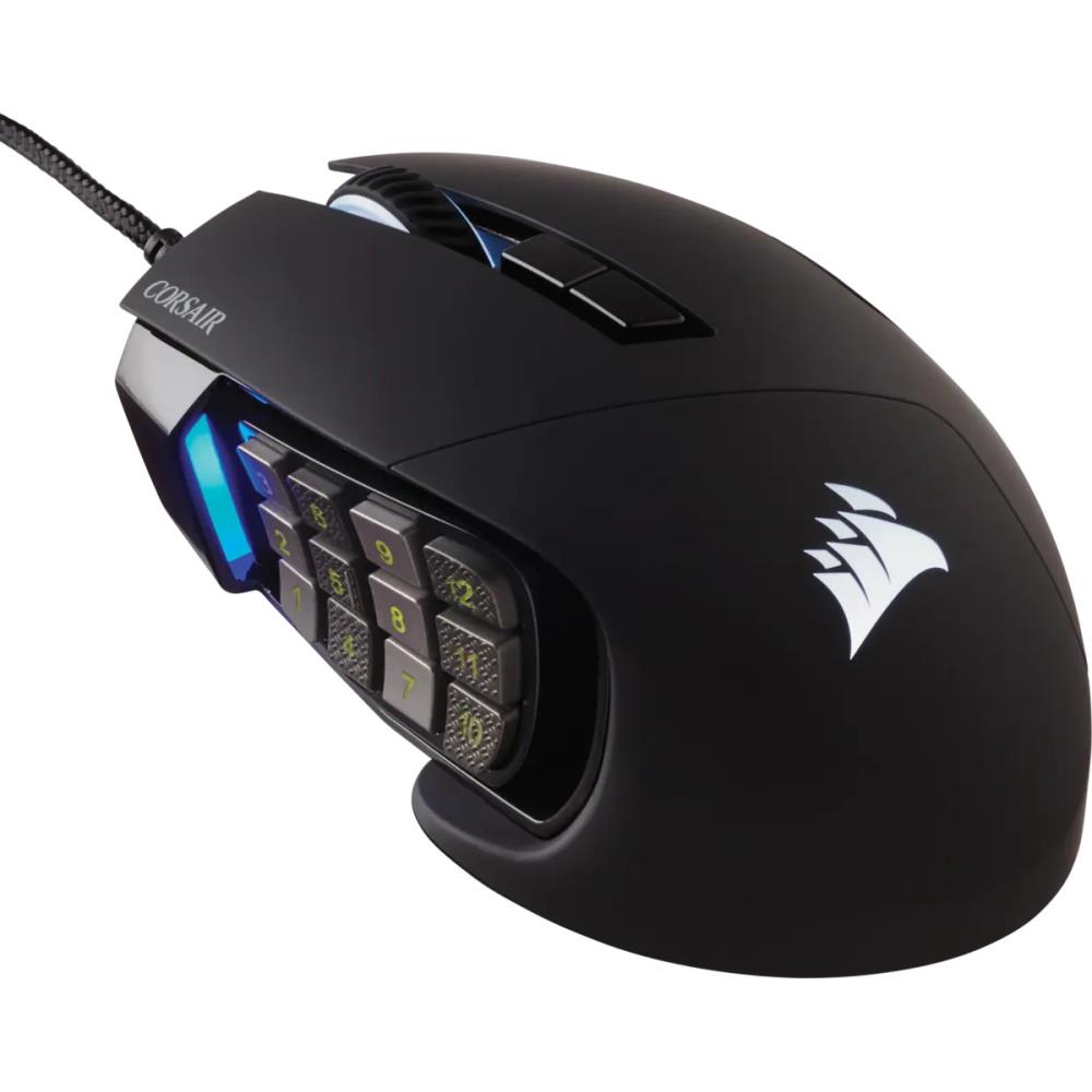 CORSAIR SCIMITAR RGB ELITE MOUSE BLACK