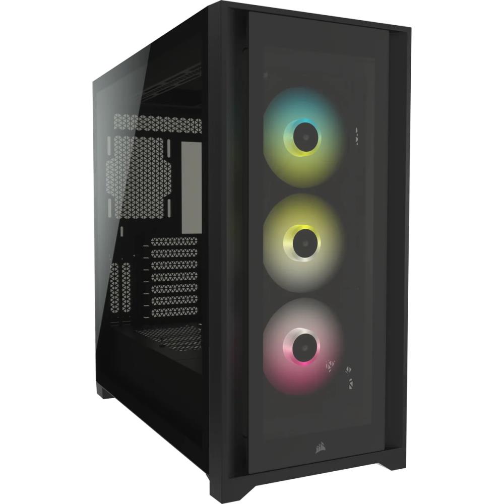 CORSAIR ICUE 5000X RGB BLACK MID CASE