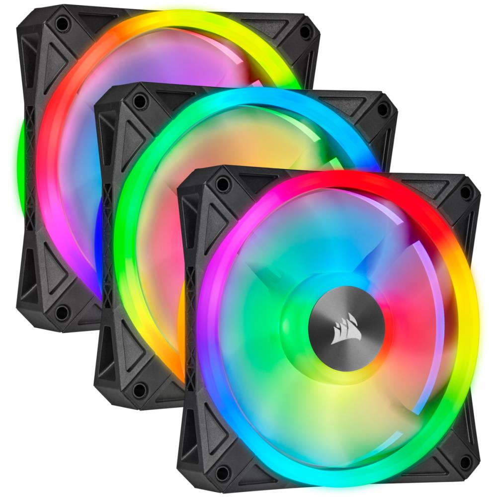 CORSAIR ICUE QL120 RGB 120MM 3PK