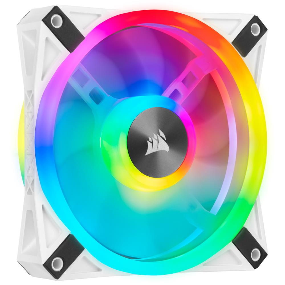 CORSAIR ICUE QL120 RGB 120MM WHITE 1PK