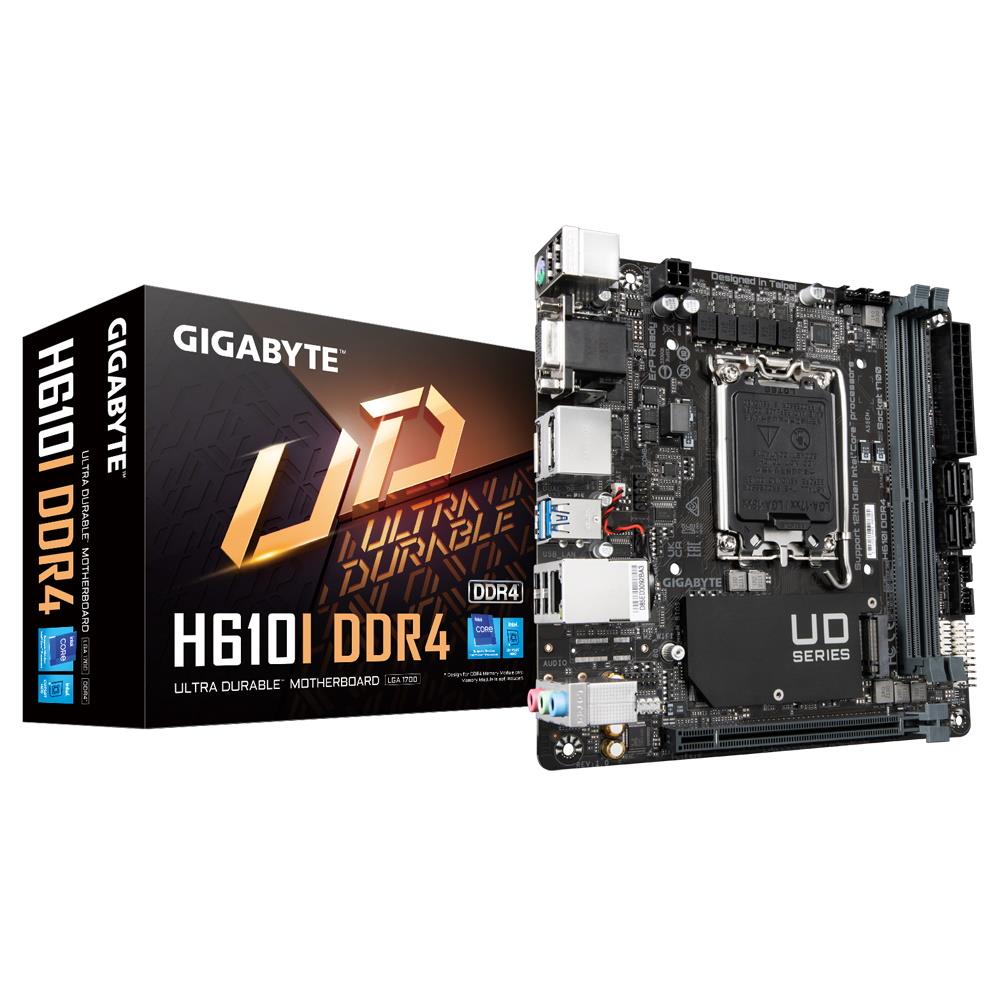 GIGABYTE 1700 H610I DDR4 MINI ITX