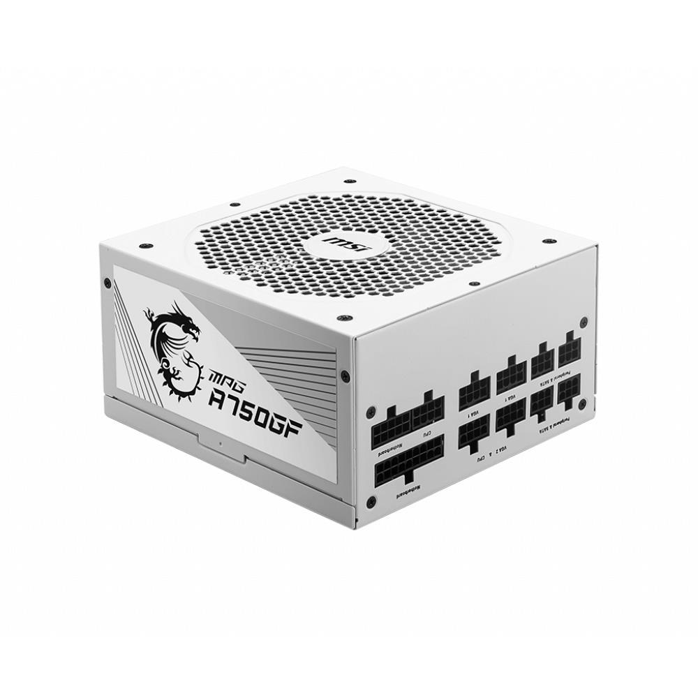 MSI 750W GOLD MODULAR MPG A750GF WHITE