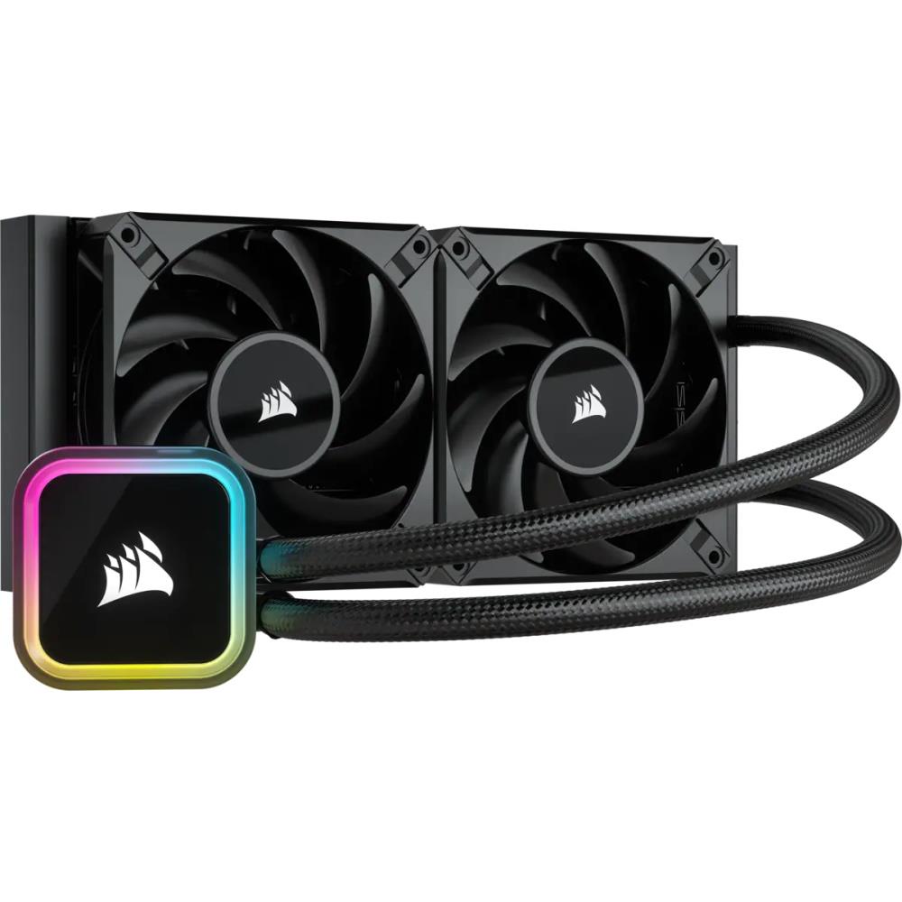 CORSAIR ICUE H100I RGB ELITE LIQUID BLK