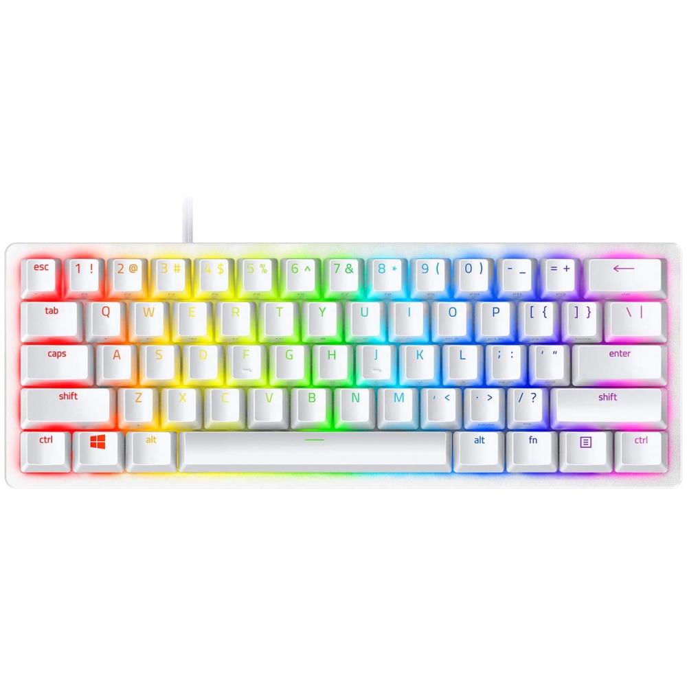 RAZER HUNTSMAN MINI KB WHT RED SWITCH