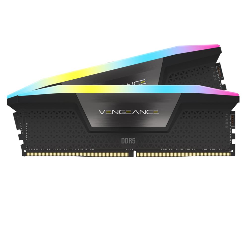 CORSAIR DDR5 5200 D/K VENG RGB BLK 32GB