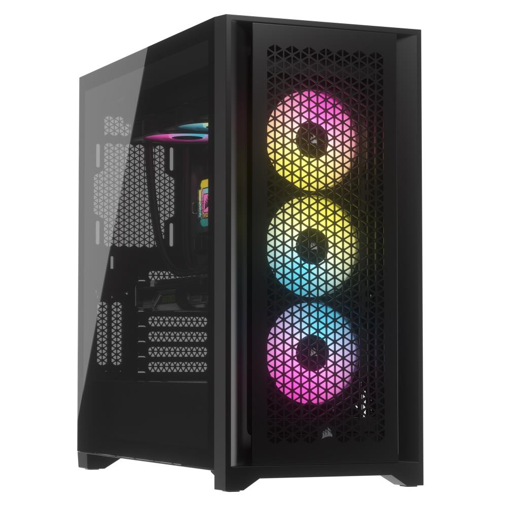 CORSAIR ICUE 5000D RGB BLACK MID CASE