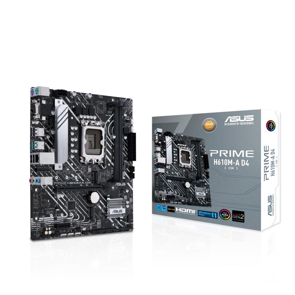 ASUS 1700 PRIME H610M-A D4-CSM M-ATX