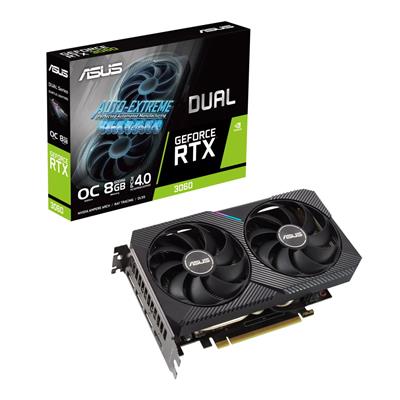 ASUS RTX 3060 8GB DUAL OC