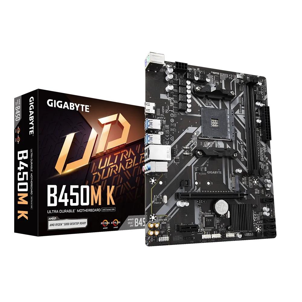 GIGABYTE AM4 B450M K M-ATX