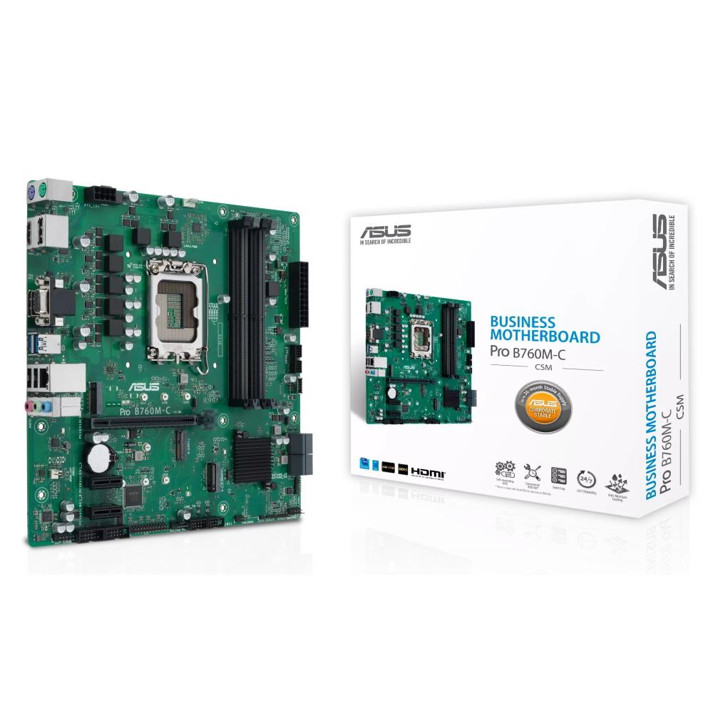 ASUS 1700 PRO B760M-C-CSM M-ATX