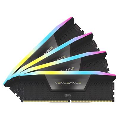 CORSAIR DDR5 5200 Q/K VENG RGB BLK 192GB