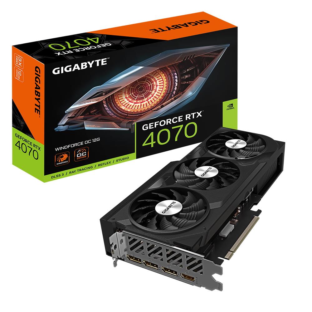 GIGABYTE RTX 4070 12GB WINDFORCE OC 3X