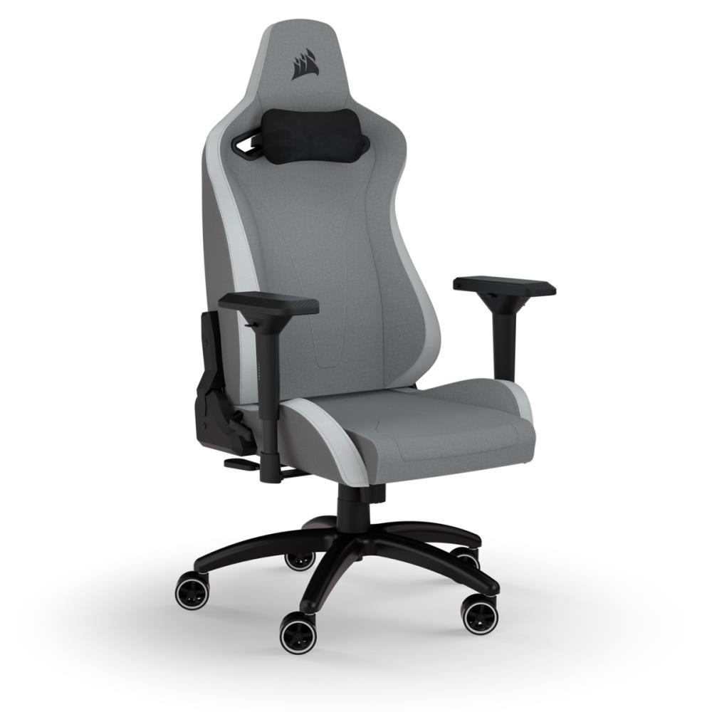 CORSAIR TC200 CHAIR LIGHT GREY/WHITE