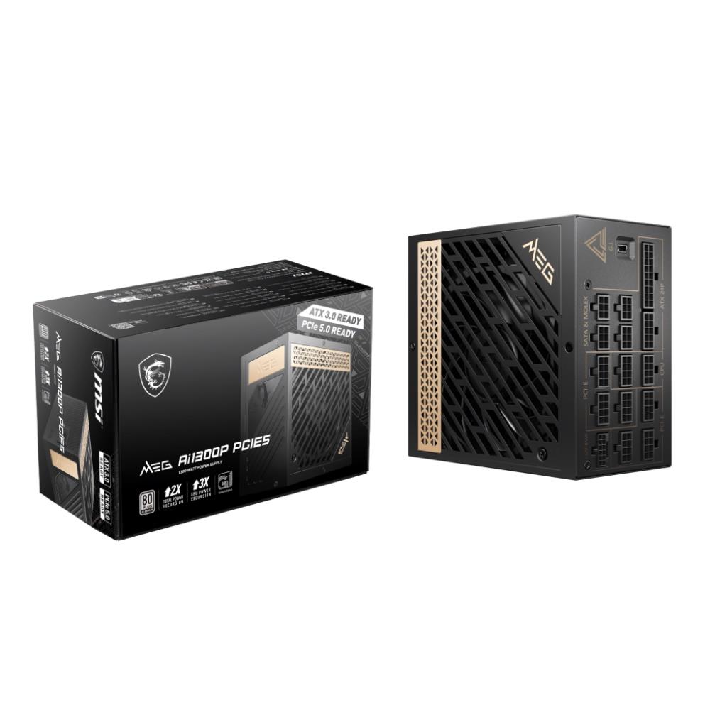 MSI 1300W PLATINUM F/M MEG AI1300P PCIE5