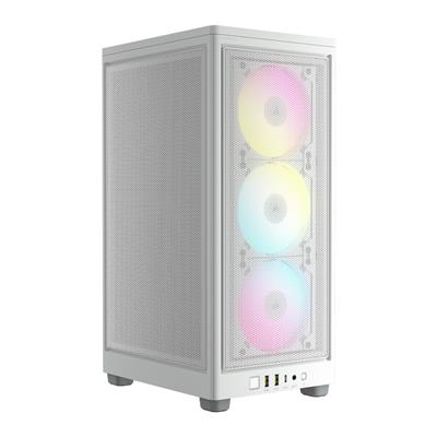 CORSAIR ICUE 2000D RGB WHITE M-ITX CASE