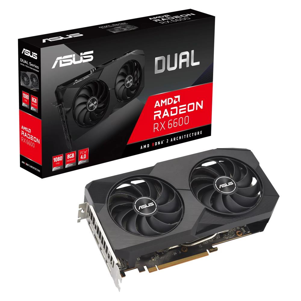 ASUS RX 6600 8GB DUAL V2