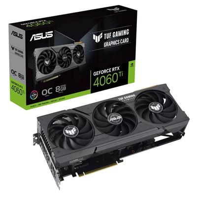 ASUS RTX 4060 TI 8GB TUF GAMING OC