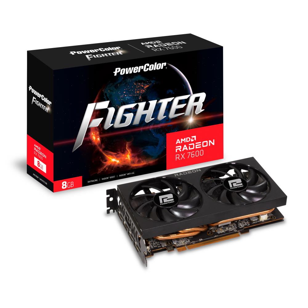 POWERCOLOR RX 7600 8GB FIGHTER