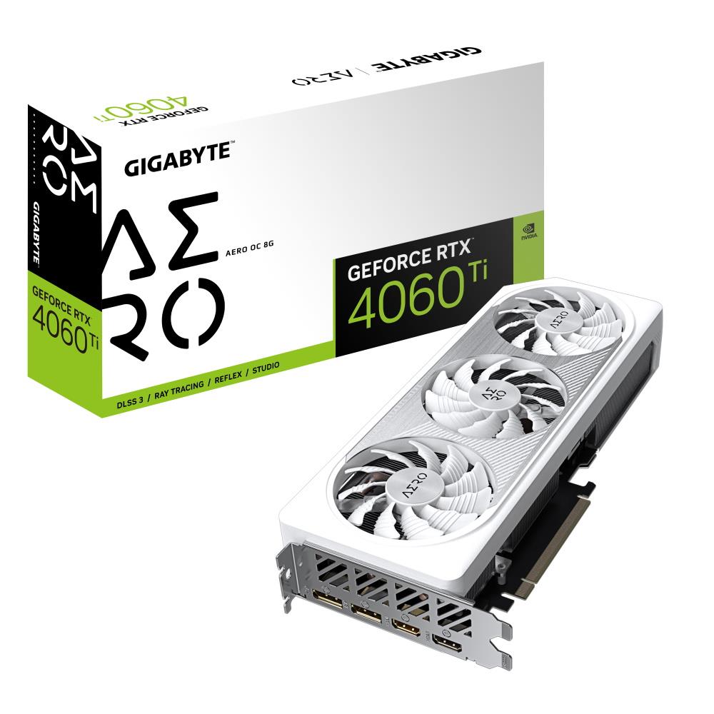 GIGABYTE RTX 4060 TI 8GB AERO OC