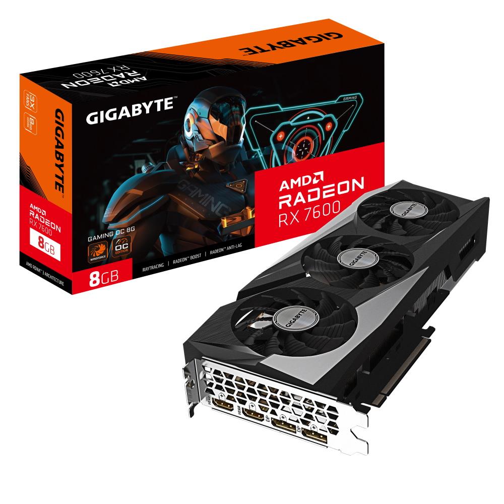 GIGABYTE RX 7600 8GB GAMING OC