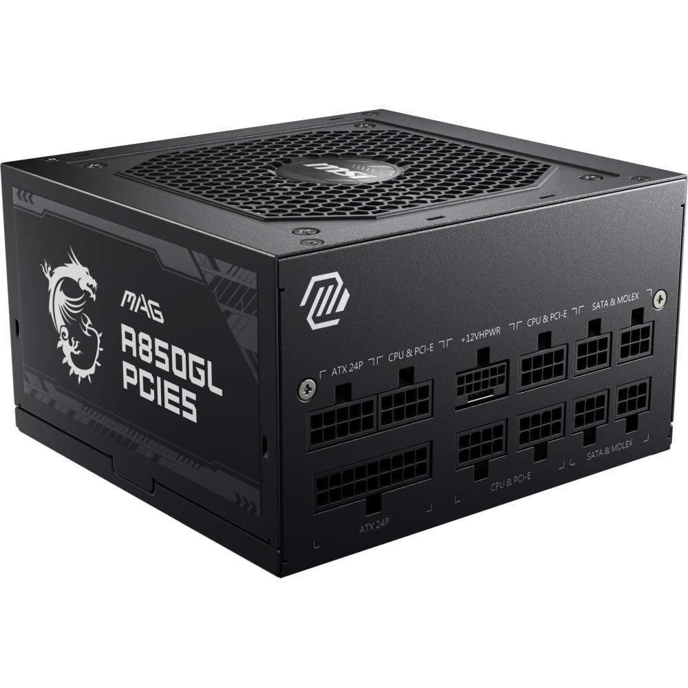 MSI 850W GOLD F/MODULAR MAG A850GL PCIE5