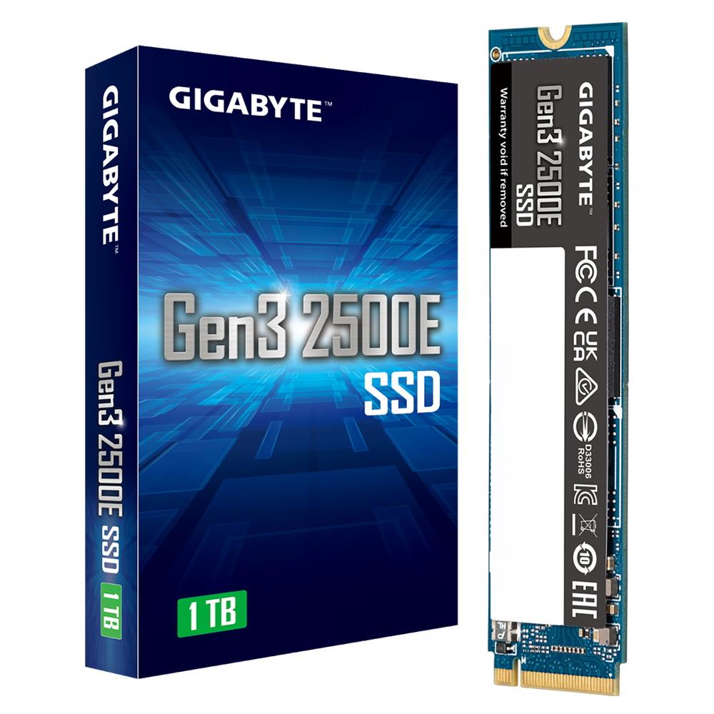 GIGABYTE SSD GEN3 2500E M.2 PCIE 1TB