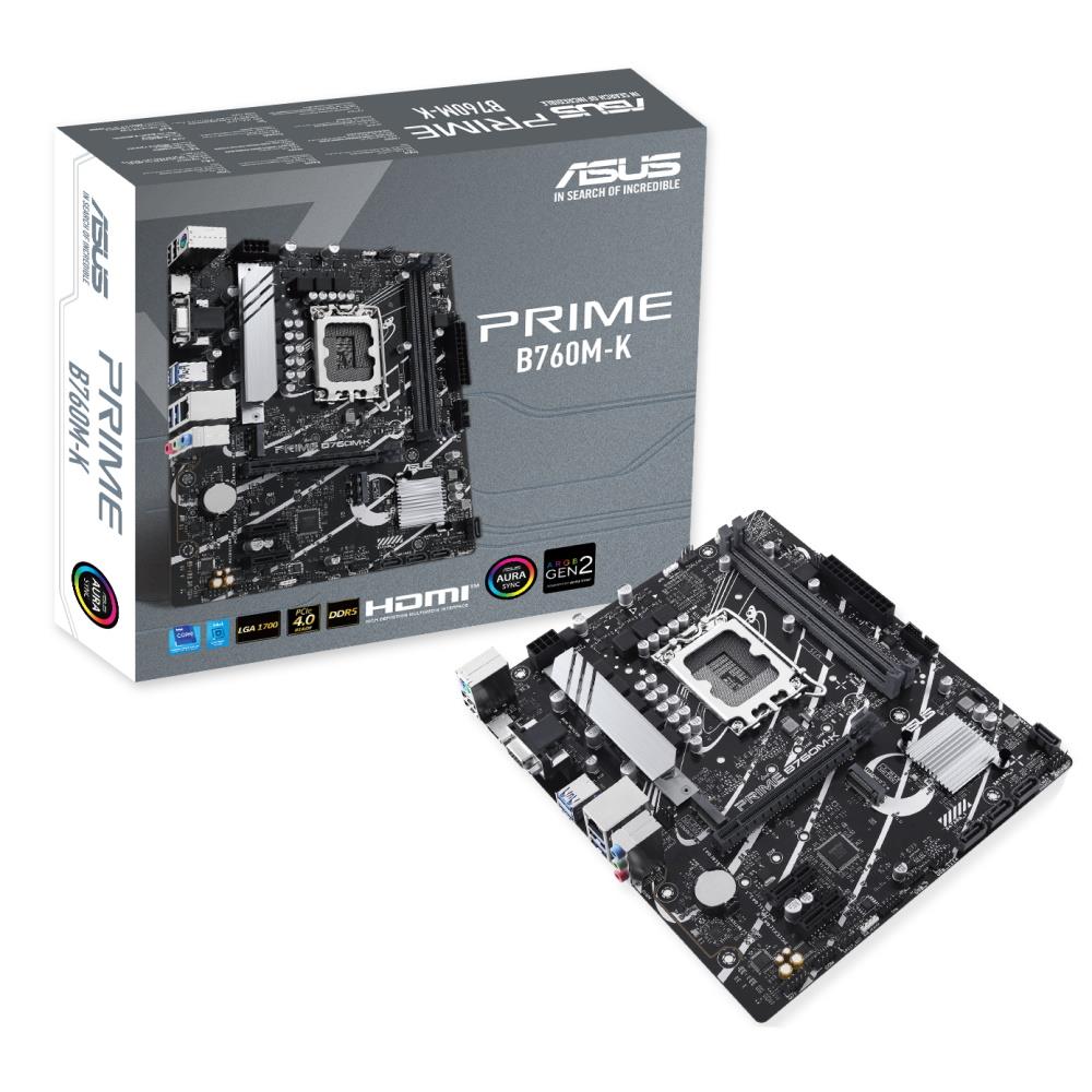 ASUS 1700 PRIME B760M-K M-ATX