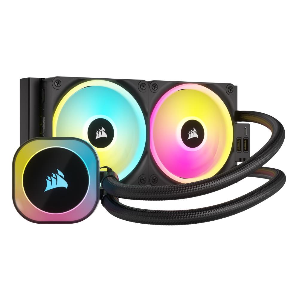 CORSAIR ICUE LINK H100I RGB LIQUID BLK