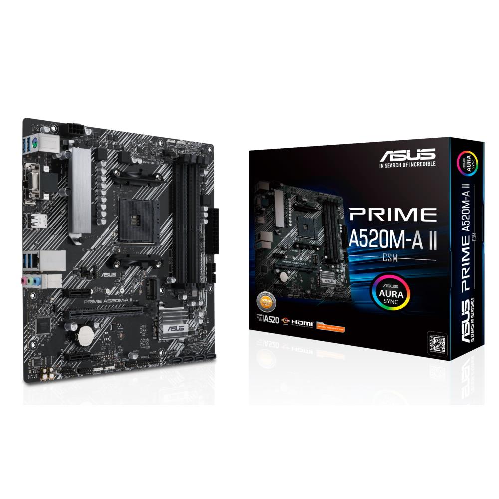 ASUS AM4 PRIME A520M-A II/CSM M-ATX