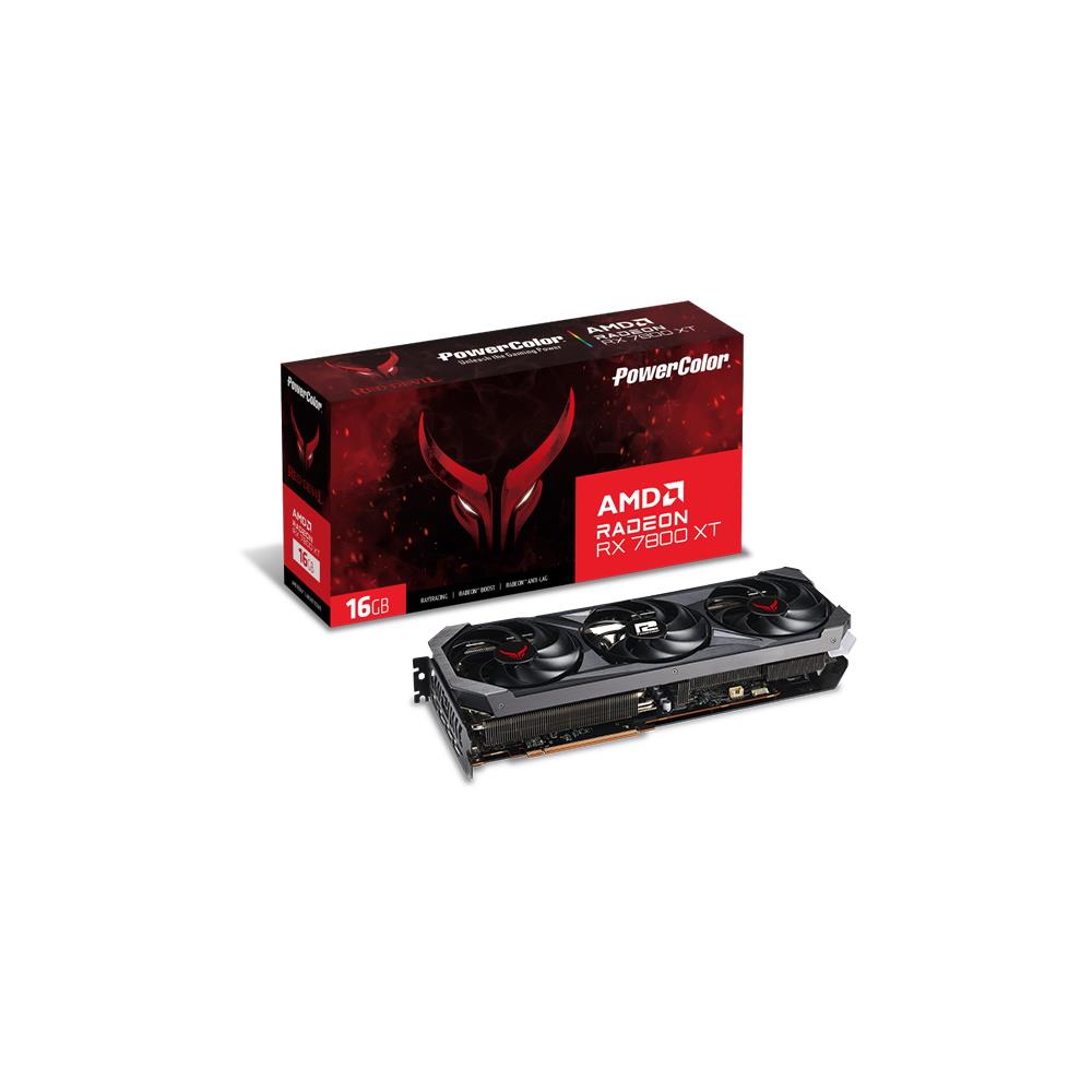 POWERCOLOR RX 7800 XT 16GB RED DEVIL OC