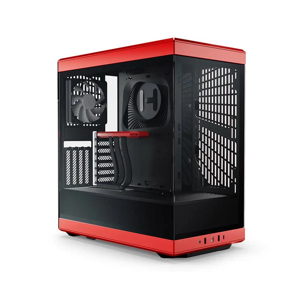 HYTE Y40 MID TOWER CASE RED