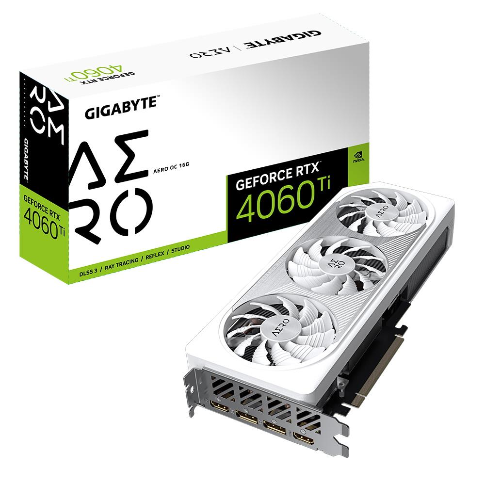 GIGABYTE RTX 4060 TI 16GB AERO OC