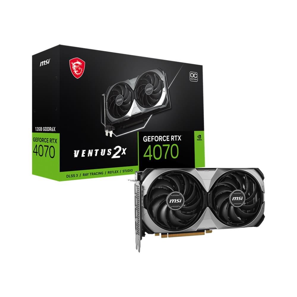 MSI RTX 4070 12GB VENTUS 2X E 12G OC