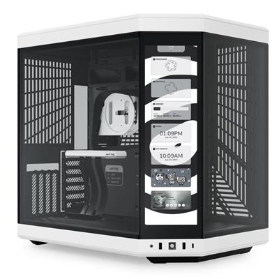 HYTE Y70 TOUCH MID TOWER CASE WHITE