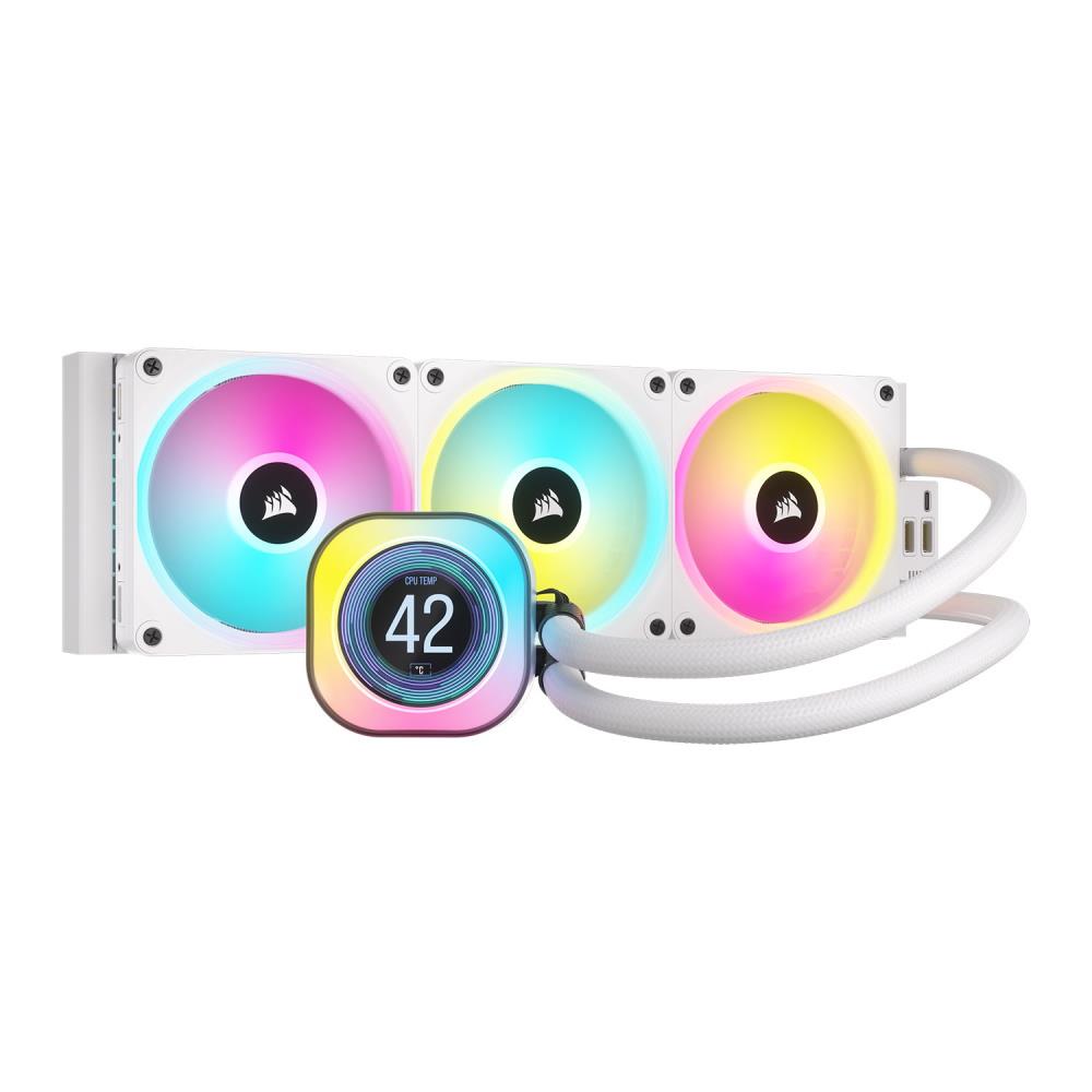 CORSAIR ICUE LINK H150I LCD LIQUID WHT