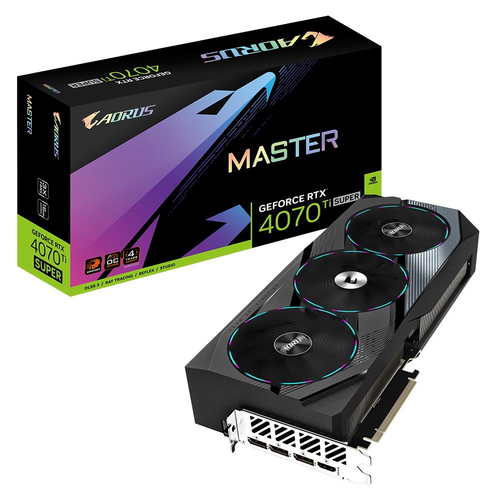 AORUS RTX 4070 TI SUPER 16GB MASTER