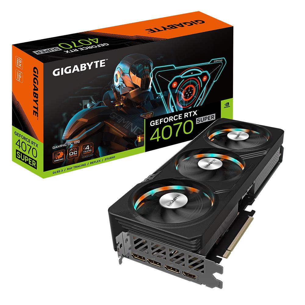 GIGABYTE  RTX 4070 SUPER 12GB GAMING OC