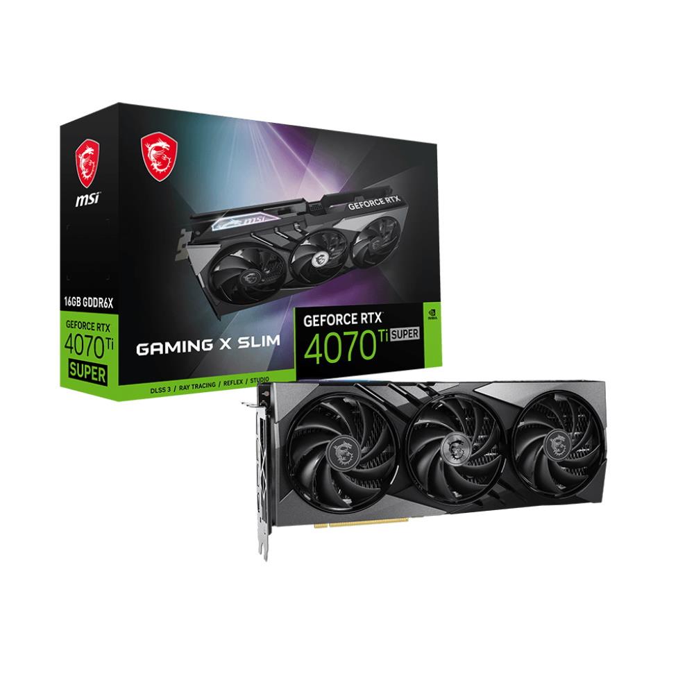 MSI RTX 4070 TI SUPER 16GB GAMING X SLIM