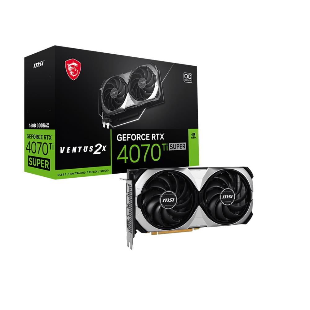 MSI RTX 4070 TI SUPER 16GB VENTUS 2X OC