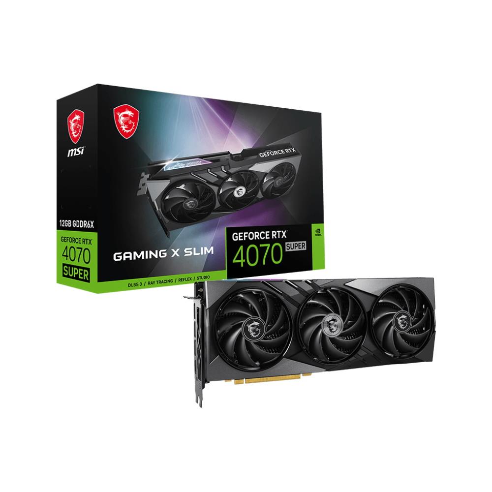 MSI RTX 4070 SUPER 12GB GAMING X SLIM