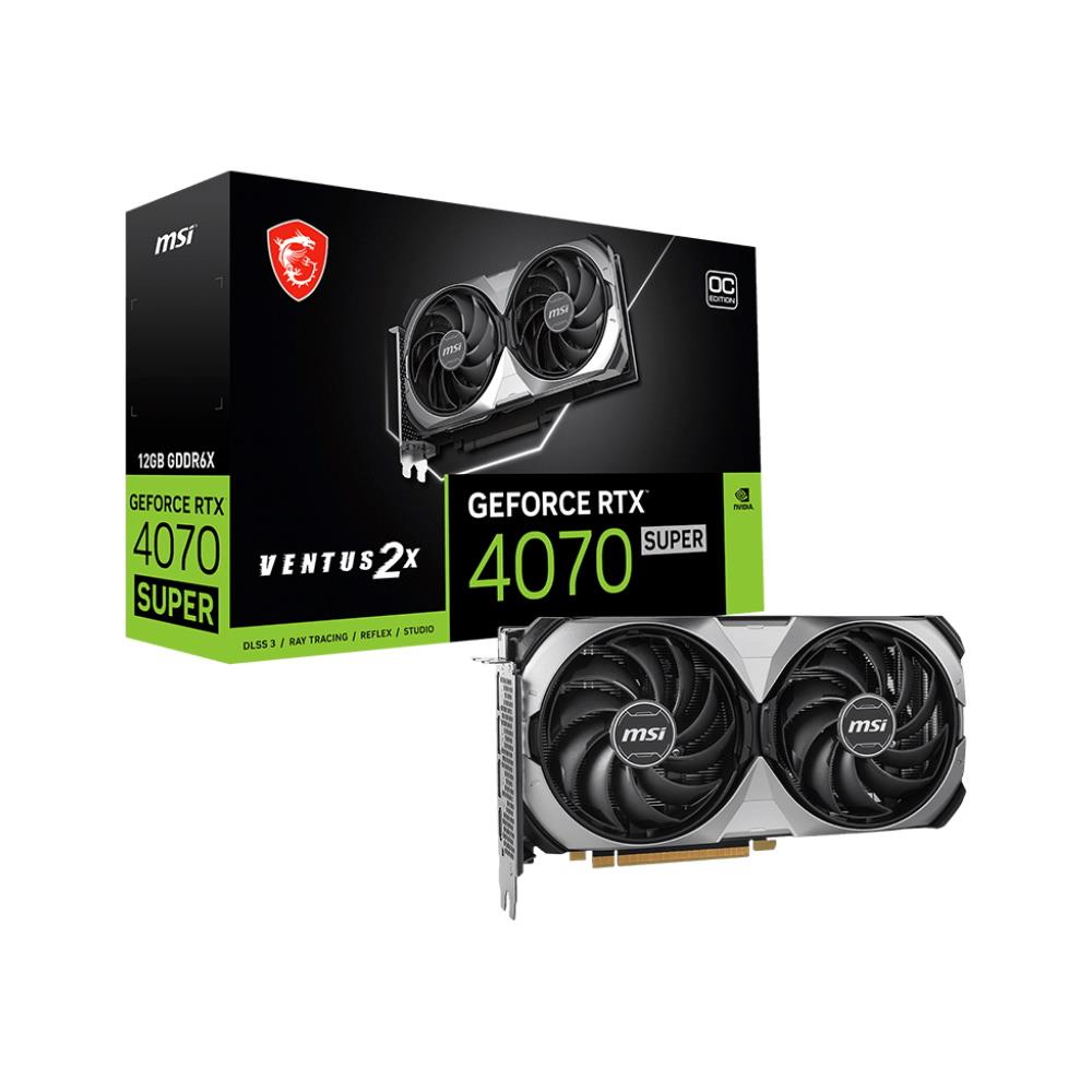 MSI RTX 4070 SUPER 12GB VENTUS 2X OC